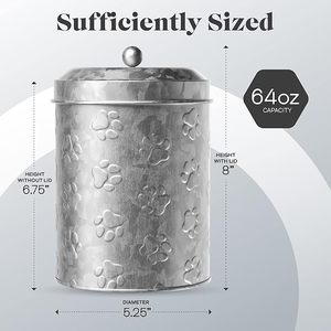 Best Selling <b>Large</b> Size Metal Kitchen <b>Storage</b> <b>Jar</b> With Airtight Seal For Bulk Food <b>Storage</b> Requirements - Product Image 5