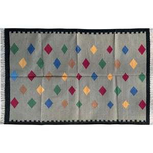 พรมผ้าฝ้ายเนื้อนุ่มลายทางสไตล์เมืองสำหรับห้องครัวห้องนั่งเล่นห้องนอน-ชุด013 - Product Image 3