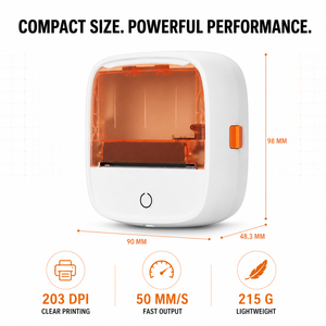 B21 2 Inch Portable <strong>Bluetooth</strong> Thermal <strong>Printer</strong> 203DPI Inkless Mini <strong>Label</strong> and Note <strong>Printer</strong> with Smart App - Product Image 6