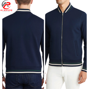 Blouson bomber streetwear pour homme avec motif cœur, col rabattu, en fibre de polyester - Product Image 1