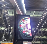 Module d'écran de panneau Led 200*200mm P3.33 P3.84 P2.94 personnalisable couleur LED Ad TOP Taxi écran d'affichage à LED