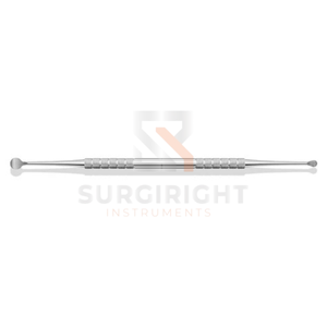 Curette manuelle Molt pour chirurgie dentaire, curette osseuse en acier inoxydable certifiée CE Classe I, modèle MOL SI-OIS-0001 Blush Surgical - Product Image 4