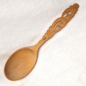 Cuillère à thé en bois naturel réutilisable, cuillère à café et à sucre, ustensile de cuisine de qualité alimentaire pour la maison et le café - Product Image 1