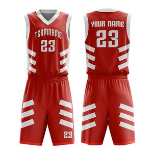 Conjuntos de Uniformes de Baloncesto Deportivos Transpirables de Alta Demanda, Ligeros y de Secado Rápido, Conjuntos de Uniformes de Baloncesto de Manga Corta en Venta - Product Image 1