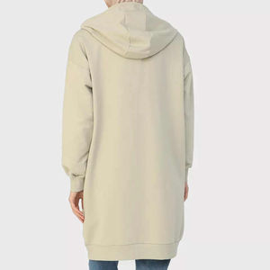 Sudaderas con Capucha de Punto Sólido para Invierno, Poliéster Ecológico Transpirable, Nuevo Diseño, Venta al por Mayor, Ropa Musulmana Islámica Modesta para Mujer, OEM - Product Image 3