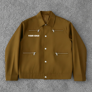OEM Custom 100% Wool Varsity <b>Jacket</b> for <b>Men</b> Adults and Youth Plus Size <b>Jacket</b> with Embroidered Design Leather Sleeves <b>Jackets</b> - Product Image 1