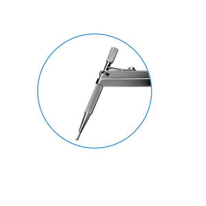 Punzón de trabeculectomía con logotipo personalizado, hoja de corte en ángulo de acero inoxidable - Product Image 2