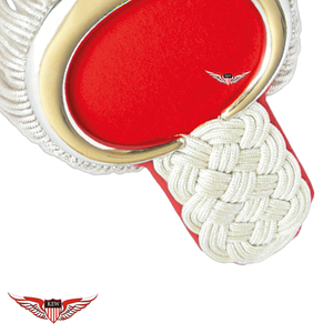 KEW Borla de lingotes de oro para hombro, flecos trenzados blancos, ribete metálico de lujo vintage ecológico para accesorios de prendas de vestir - Product Image 2