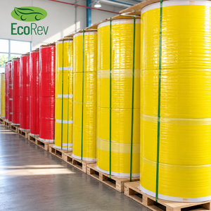 กระดาษคราฟท์สีน้ำตาลเคลือบ PE ทนความร้อน ย่อยสลายได้ทางชีวภาพ EcoRev แพ็ค 5 แผ่น ทำจากเยื่อไม้บริสุทธิ์ สำหรับงาน DIY และทำของขวัญ - Product Image 4