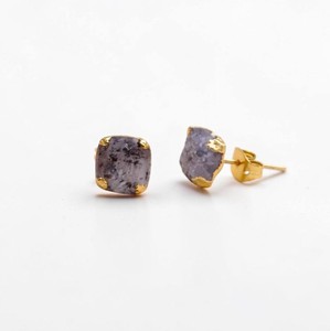 Wholesale Handmade Herkimer Diamond 8-10 MM Gemstone <b>Studs</b> <b>for</b> <b>Men</b> and Women - Product Image 2