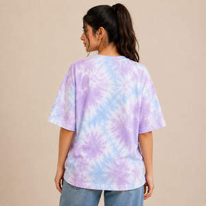 Nouveau design 2026 – T-shirts streetwear amples et respirants en 100 % coton pour femme, idéaux pour l'été, avec options OEM/ODM - Product Image 5