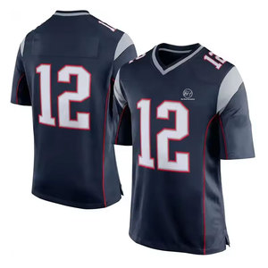Nouveauté - Vêtements de sport - Impression personnalisée du nom - Tissu 100% polyester - Meilleur prix - Maillot de football américain - Product Image 1