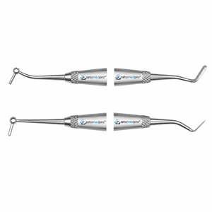 Instrument de placement de composite dentaire Premium BEQ1 en acier inoxydable, instrument de restauration OEM Zetomed Pro - Product Image 6