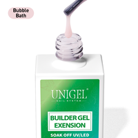 Échantillon Gratuit Gel UV pour Extension d'Ongles, Gel Constructeur, Base Coat, Séchage Rapide, Sans Odeur, Non Toxique, Écologique, Utilisation en Salon, Longue Durée