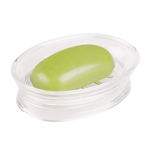 Porte-savon minimaliste en marbre avec design ondulé pour un nettoyage facile - Product Image 4