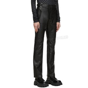 Pantalons unisexes décontractés en polyester 100% de haute qualité, imperméables, anti-froissement, séchage rapide, style à devant plat, vente en gros - Product Image 3