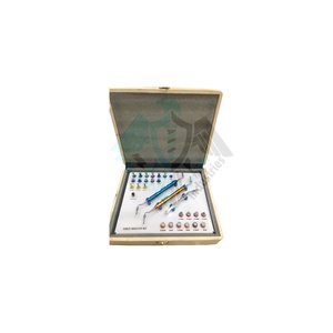 Fournisseur en gros Pissco pour pièce à main dentaire vis d'extraction de racine manche court long 3mm revêtement bleu - Product Image 4