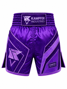 กางเกงมวยไทย MMA สำหรับผู้ใหญ่ แบบไร้ตะเข็บ แห้งเร็ว ระบายอากาศได้ดี ผลิตจากผ้าโพลีเอสเตอร์/คอตตอน พิมพ์โลโก้ตามสั่งด้านหน้า - Product Image 4
