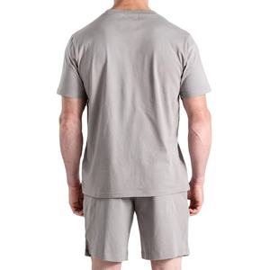 Short d'été pour homme Short en tricot jersey pour homme Ensemble short et t-shirt en coton biologique Street Wear Short de jogging - Product Image 2