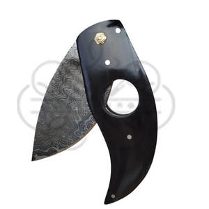 Cortador de Cigarros en Oferta con Logotipo Personalizado, Cortador de Cigarros Multifuncional de Acero de Damasco, Accesorios para Cigarros - Product Image 5