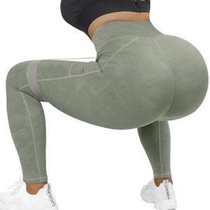 Leggings de Alta Calidad para Mujer, para Gimnasio y Entrenamiento, Cintura Alta, Elásticas, con Bolsillos, Proveedor Mayorista - Product Image 3