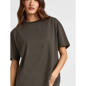 เสื้อยืดสตรีทแวร์พิมพ์ลายกราฟิกแบบ DTG คอโอ แขนสั้น ผ้าคอตตอนผสมสแปนเด็กซ์ ทรงหลวม แบบดรอปโชว์เดอร์ สำหรับเล่นฟุตบอล - Product Image 3