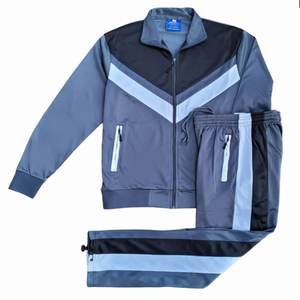 Ensemble de survêtement léger et respirant pour homme, 100 % coton, avec cordon de serrage, marque privée - Vêtements de sport en gros - Product Image 4