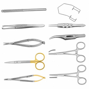 Ensemble d'instruments ophtalmiques vétérinaires PENTAX SURGICAL pour la chirurgie oculaire animale, 10 pièces, outils chirurgicaux en acier inoxydable, certifiés CE - Product Image 2