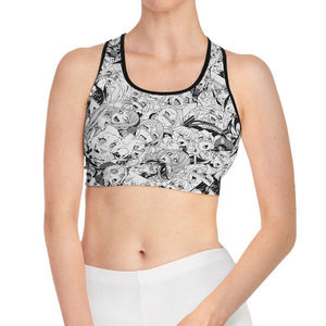 Soutien-gorge de sport professionnel pour femme, coupe ajustée, design personnalisé, sublimation, pour la gym et l'entraînement - Product Image 1
