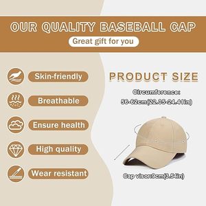 Gorra de Diseño Clásico de Verano para Exteriores con Personalización Completa, Gorra de Béisbol Unisex de Alta Calidad - Product Image 2