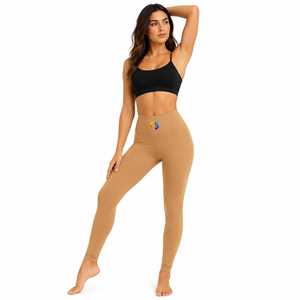 Leggings pour femme au style épuré, alliant tissu doux et mouvement flexible, conçus pour les séances d'entraînement, le yoga, la course à pied et la marche. - Product Image 2