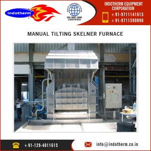 Horno industrial Skelner de 12 T, tecnología de inclinación hidráulica automática de Gas Natural, chatarra de aluminio, fusión de Metal a granel - Product Image 3