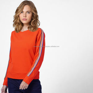 Nardon Apparel High Quality Women's Casual Solid Long Sleeve Hoodies Oversize Crop Pullover Sweatshirt Stand <b>Collar</b> Winter Lined - Product Image 3