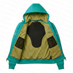 Sudadera con Capucha para Motociclista Certificada CE Nivel 2, Forrada con Fibra de Aramida, Reflectante, con Protecciones Extraíbles - Product Image 5