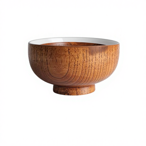 Artisan Crafted <b>Wooden</b> <b>Bowl</b> for Home Decoration Premium Gloss Finish Serving <b>Bowl</b> - Product Image 3