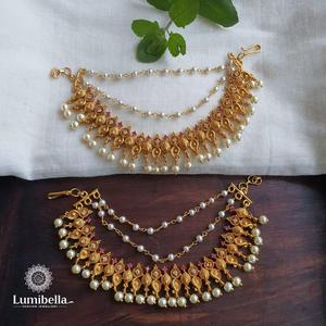 Pearl Necklace for Bridal Champaswaralu - Product Image 1