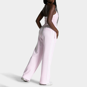 Low MOQ Custom Women's Pants & <b>Trousers</b> Premium Quality Wholesale Oversized <b>Joggers</b> With Stripes Women's Wide Leg Casual <b>Joggers</b> - Product Image 4