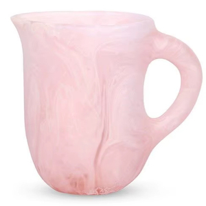 Pichet en résine écologique fait main, élégant, classique, léger, durable, vaisselle décorative, récipient à boisson - Product Image 1