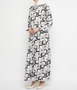 Best Selling Beautiful Dubai Women Abaya Traditional Islamic Muslim Clothing & <b>Accessories</b> <b>Floor</b> Length Long Sleeves Front Open - Product Image 2