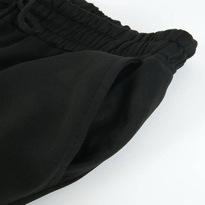 Pantalones de chándal de felpa de alta calidad de 400 GSM para hombre, pantalones deportivos lavados, informales, de corte holgado, pierna ancha, estilo streetwear. - Product Image 5