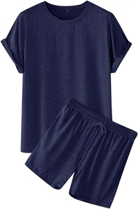Conjunto de Camiseta Deportiva Ajustada de Alta Calidad y Transpirable para Hombre, con Pantalones Cortos a Juego y Diseño Personalizado - Product Image 4