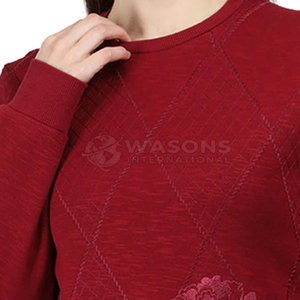 Sweat-shirt pour femme au style streetwear décontracté, combinaison de tissu doux, confort et facilité d'utilisation quotidienne, look tendance et épuré - Product Image 3
