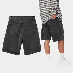 Jean baggy bleu foncé pour homme, coupe décontractée, design unique, avec poches latérales, idéal pour l'été – Nouvelle collection, vente flash - Product Image 4