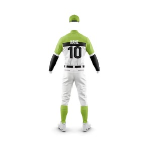 Tenue de baseball en polyester, kit de sport haut de gamme, fabricant OEM, broderie de logo personnalisée, exportateur de vêtements de sport - Product Image 6