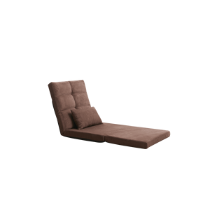 Divano Letto Pieghevole a Tre Posizioni Regolabile con Un Cuscino, 5 Posizioni Reclinabili, Convertibile, Imbottito, per Ospiti - Product Image 5