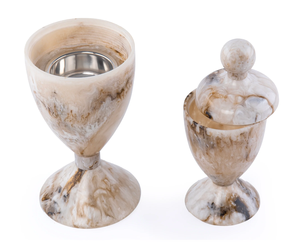 Natural Resin Bakhoor Incense Burner with Lid Arabic Mabkhara Oud Holder Storage <b>Box</b> for Ramadan <b>Eid</b> <b>Gifts</b> Incense Burnur Set - Product Image 6