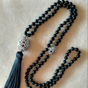 Perles de Zikr élégantes avec pompon - Product Image 1