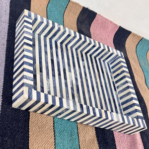 Plateau en os incrusté à la main par PERFECT ENTERPRISES - Product Image 2