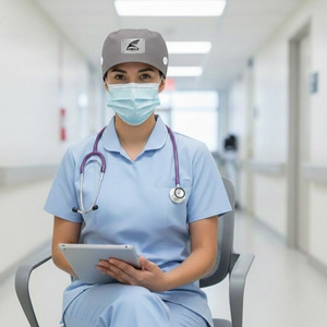 Gorro Quirúrgico de Algodón Ajustable y Personalizable, Gorro de Enfermería para Hospitales, Doctores y Enfermeras, Gran Venta 2026 - Product Image 6