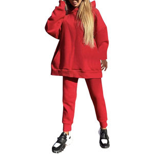 Custom Oversized Ladies Acid Wash Tracksuit Female Baggy Tracksuit for Women Breathable Acid Wash Sweatsuits Unisex Sets - Product Image 2